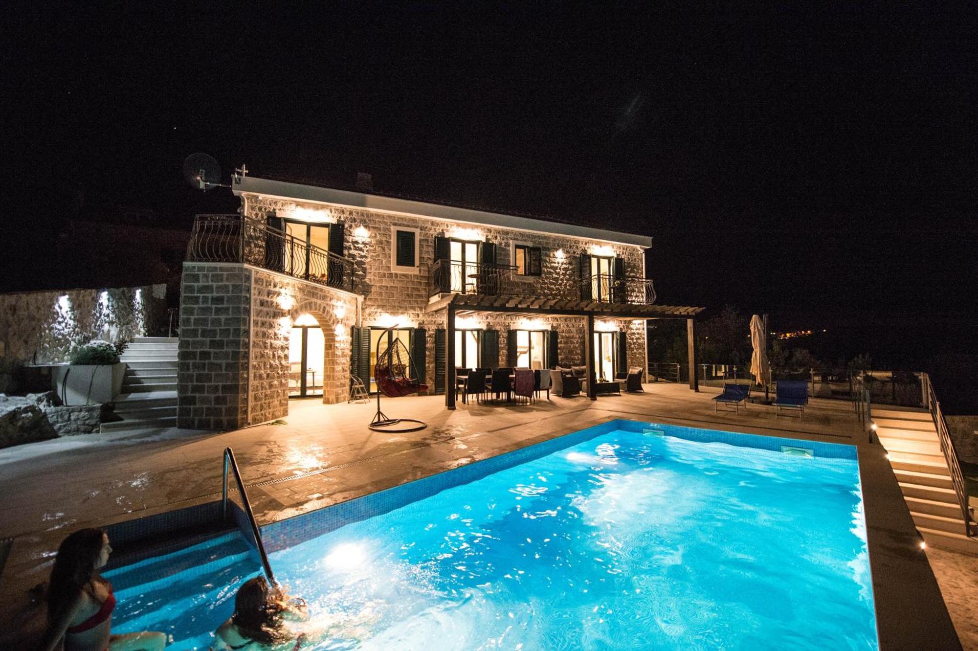 Villa Vista Azzurra Tivat Exterior foto
