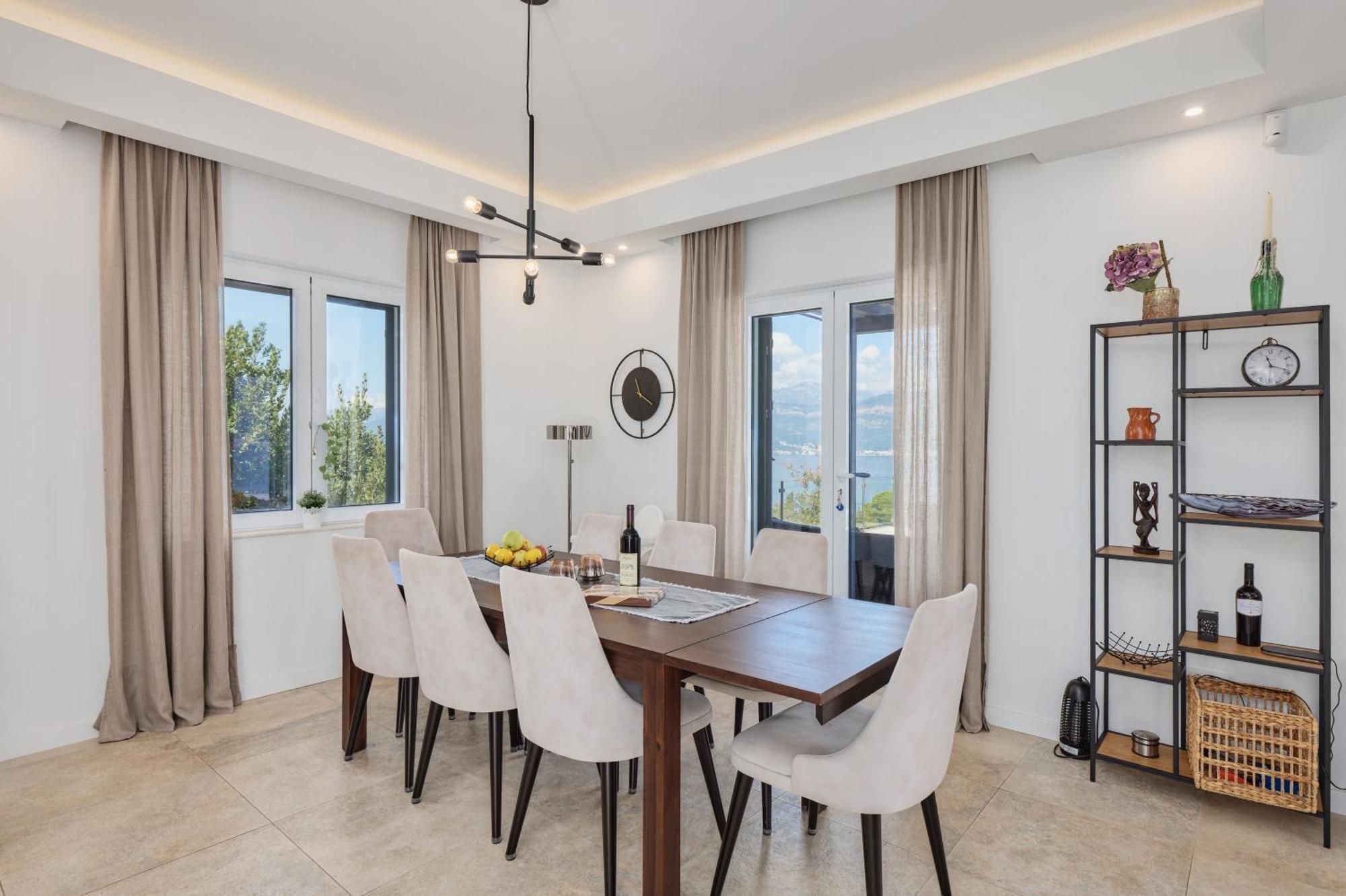 Villa Vista Azzurra Tivat Exterior foto